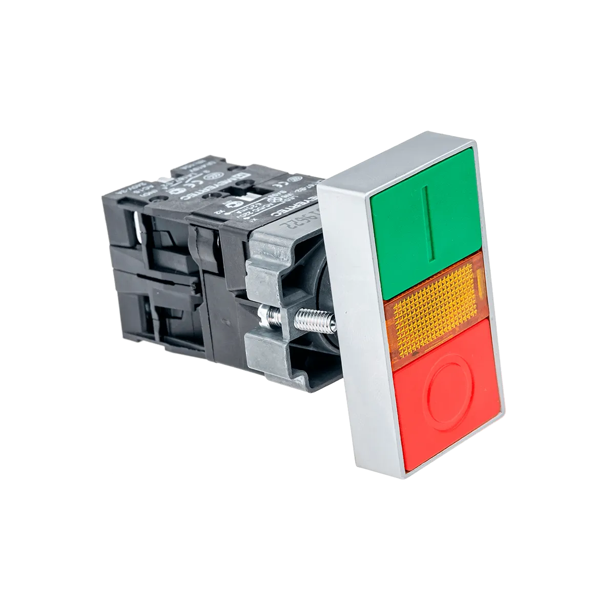 Кнопка двойная с подсветкой 24V