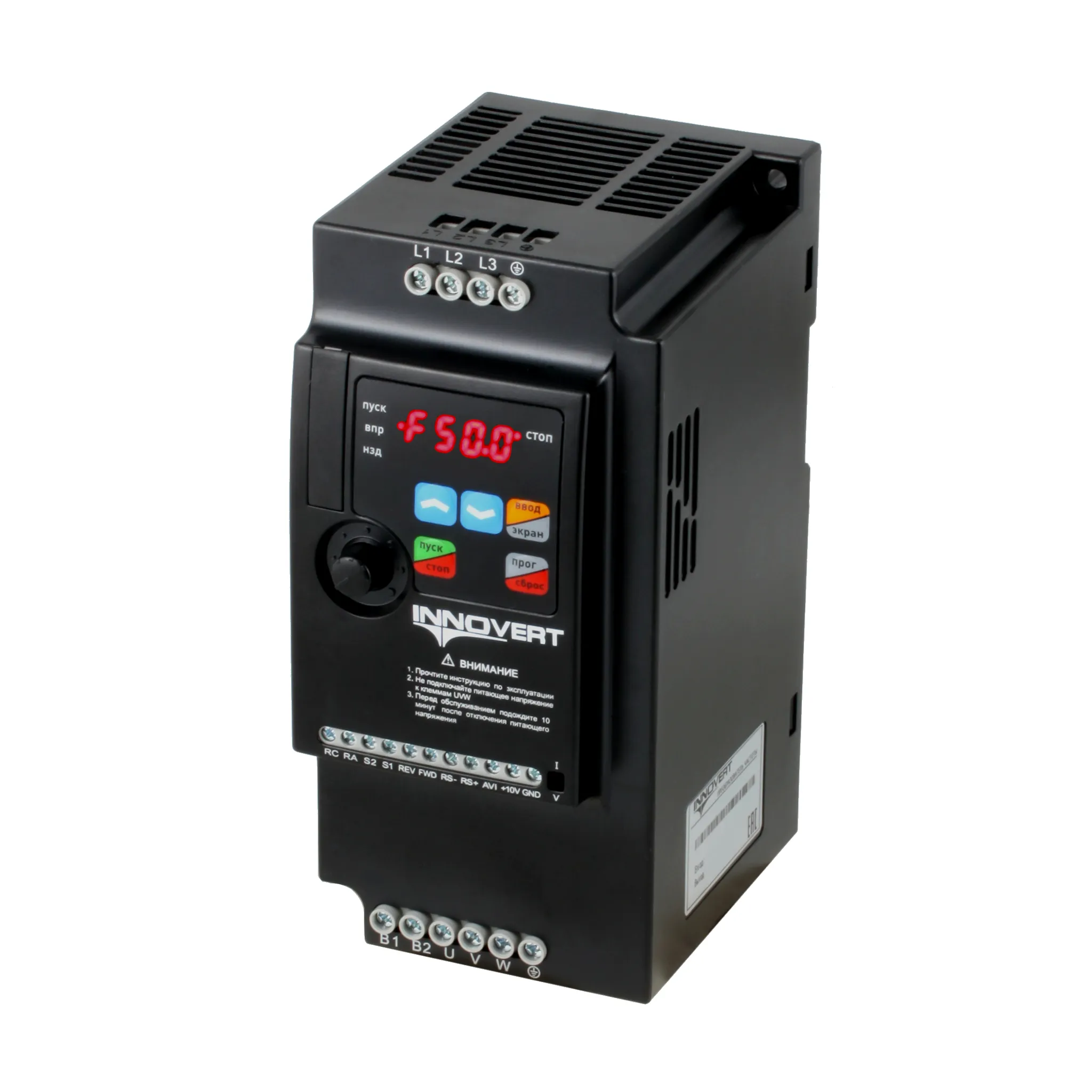 Преобразователь частоты INNOVERT VENT IVD552A43E (5,5 кВтx380 В)