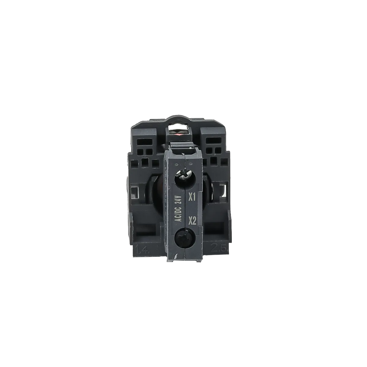 Лампа сигнальная красная, 24V AС/DC, IP65, пластик
