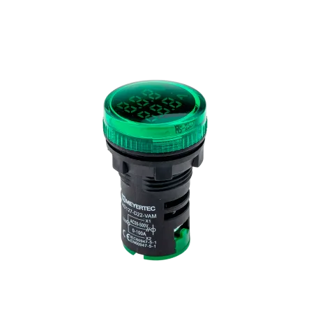 Индикатор тока и напряжения, зеленый