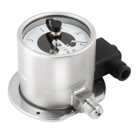 Манометры ТМ-521.05 и ТМ-621.05 кор­ро­зи­он­но­стой­кие виб­ро­ус­той­чи­вые с элек­тро­кон­такт­ной при­став­кой