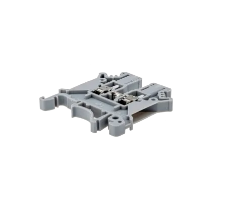 Клемма винтовая проходная, 2.5 мм², серая