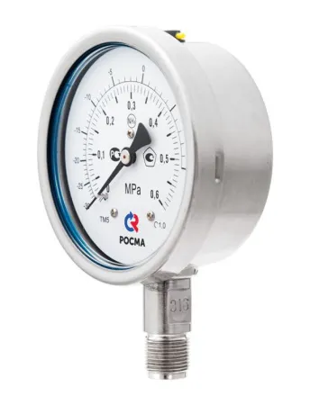 Манометры ТМ-521 NH3 и ТМ-621 NH3 ам­ми­ач­ные кор­ро­зи­он­но­стой­кие