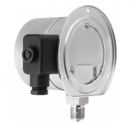 Манометры ТМ-521.05 и ТМ-621.05 кор­ро­зи­он­но­стой­кие виб­ро­ус­той­чи­вые с элек­тро­кон­такт­ной при­став­кой