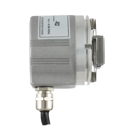 Инкрементальный программируемый энкодер D=58мм, полый вал 10мм, 3000 имп/об, 5…30VDC, выход TTL/HTL с инверсией, IP5