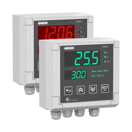 ТРМ12 ПИД-регулятор для задвижек с RS-485