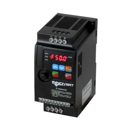 (1,1 кВтx380 В) Преобразователь INNOVERT ISD112M43E mini PLUS, выходной ток 3.0 А